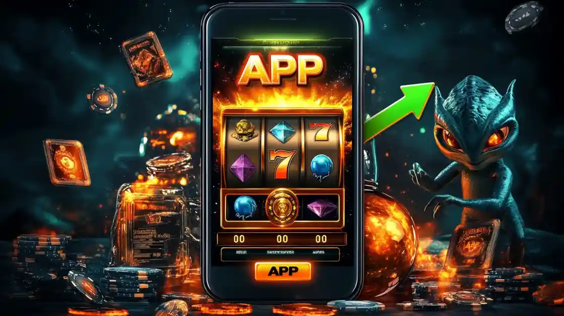 A slot-style game shown inside the bee999 mobile app, highlighting a fun gaming experience.